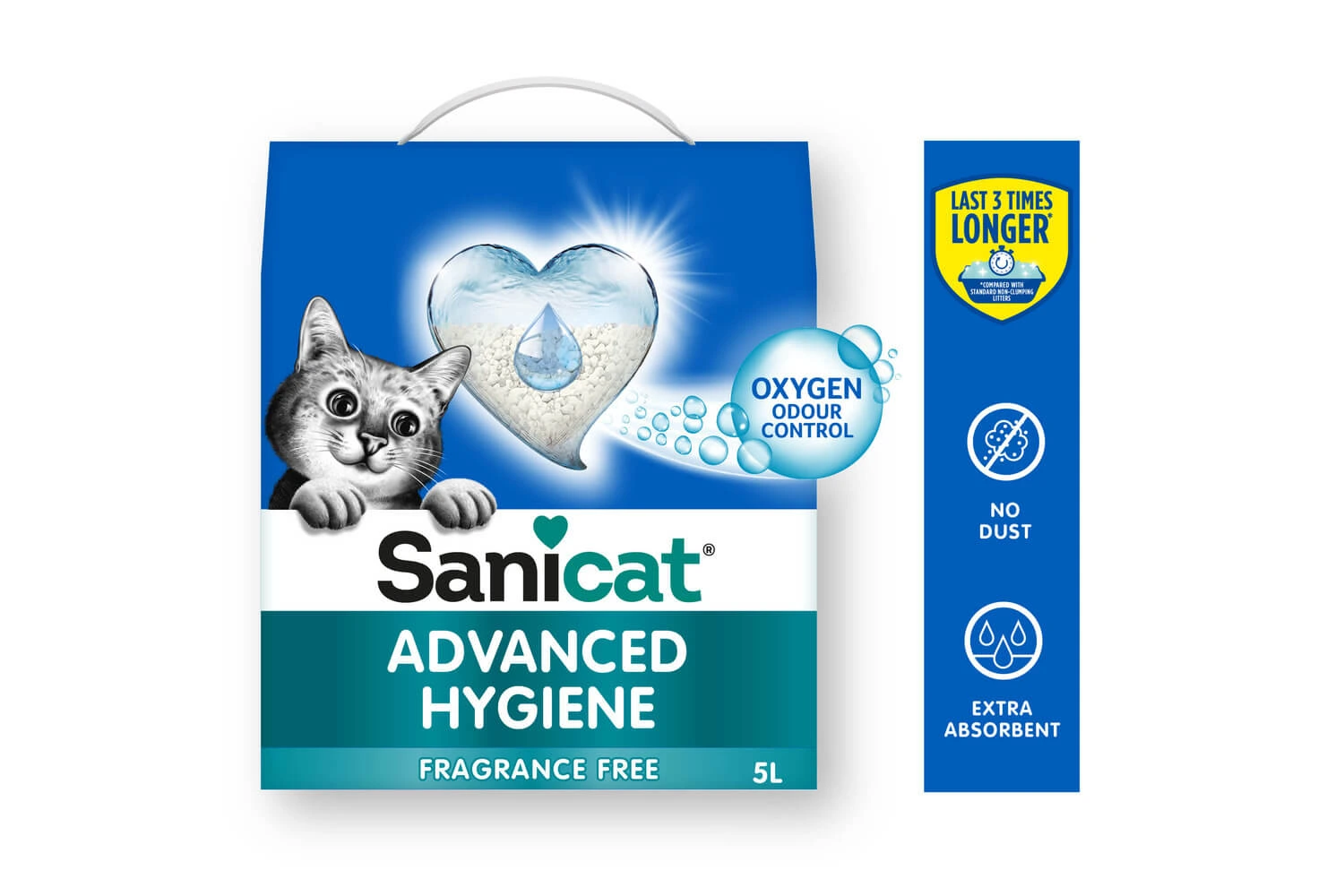 Sanicat Advanced Hygiene 5L – Visokoapsorbujući posip bez mirisa
