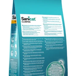 Sanicat Clumping Unscented 8L – Grudvajući posip bez mirisa za maksimalnu higijenu