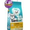 Sanicat Clumping Unscented 8L – Grudvajući posip bez mirisa za maksimalnu higijenu