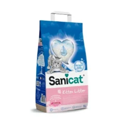 Sanicat Kitten 5L – Ultra-upijajući posip za mačiće i osetljive šape