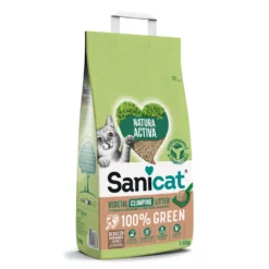 Sanicat Natura Activa 100% 5L – Prirodni, ekološki posip za mačke