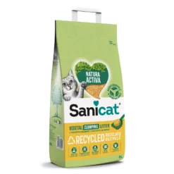 Sanicat Recycled Corn Cob 6L – Ekološki grudvajući posip od kukuruznih ljuski
