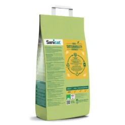 Sanicat Recycled Corn Cob 6L – Ekološki grudvajući posip od kukuruznih ljuski