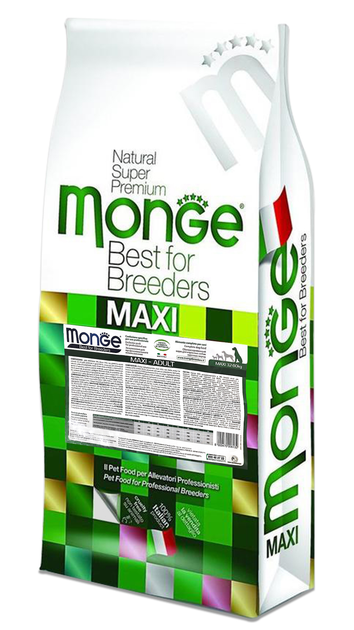 Monge Best For Breeders Maxi Adult Piletina 15kg – Kompletna ishrana za odrasle pse velikih rasa