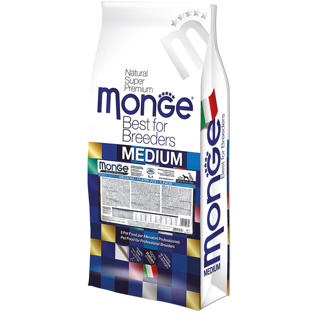 Monge Best For Breeders Medium Puppy & Junior Piletina 15kg – Kompletna ishrana za štence srednjih rasa