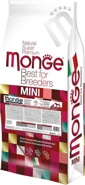 Monge Dog Best For Breeders Mini Puppy & Junior Piletina – Kompletna ishrana za štence malih rasa 15kg