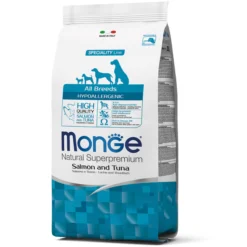 Monge Hypoallergenic All Breeds Adult Losos i Tuna – Ishrana za odrasle pse svih rasa