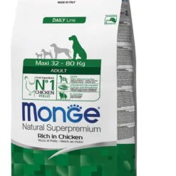 Monge Maxi Adult Piletina – Kompletna ishrana za odrasle pse velikih rasa