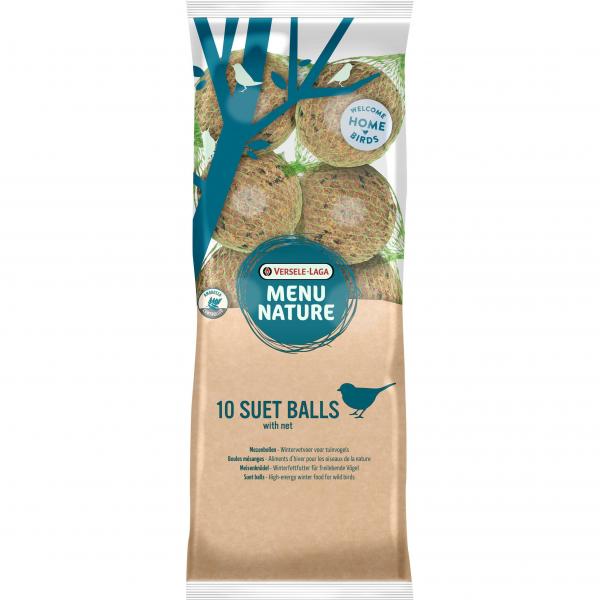 Menu Nature Suet Ball – Zimska hrana za divlje ptice (Masna kugla) – 10 kom (10×90 g)