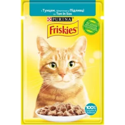 FRISKIES Kesica za mačke Adult Losos u sosu 85g