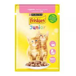 FRISKIES Kesica za mačiće JUNIOR Piletina u sosu 85g