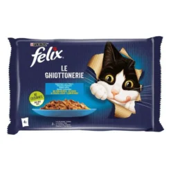 FELIX Le Ghiottenerie sa lososom u želeu 4x85g