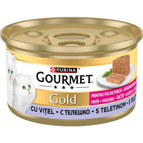 GOURMET Gold JUNIOR s teletinom – pašteta 85g
