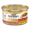 GOURMET Gold s lososom i piletinom – komadići u sosu 85g