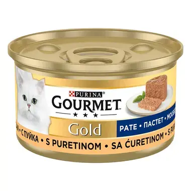 GOURMET Gold s ćuretinom 85g