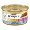 GOURMET Gold s ribom i spanaćem – komadići 85g