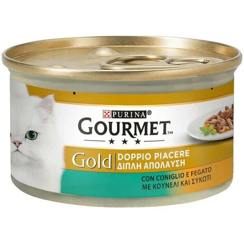 GOURMET Gold s zečetinom i džigericom – komadići 85g