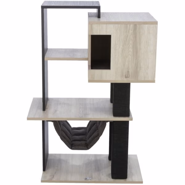 Trixie Grebalica Drvo City Style 98 cm Sivo/Crna - Слика 2